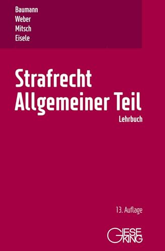 Strafrecht, Allgemeiner Teil: Lehrbuch