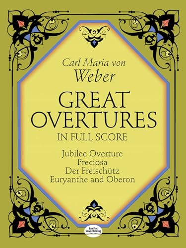 Great Overtures in Full Score (Dover Music Scores)