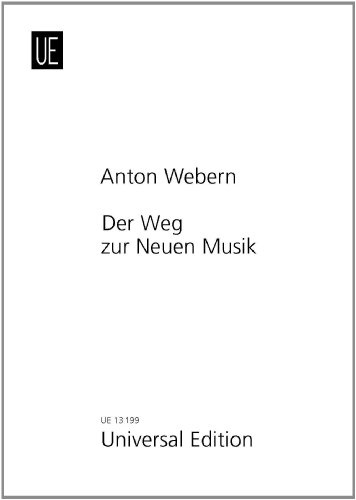 Der Weg zur neuen Musik: Partitur.