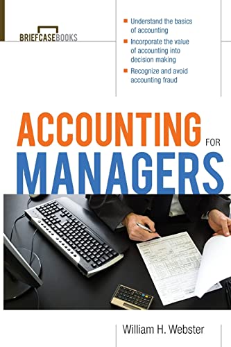 Accounting for Managers (Briefcase Books Series) von McGraw-Hill Education