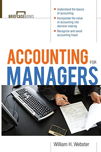 Accounting for Managers (Briefcase Books Series)