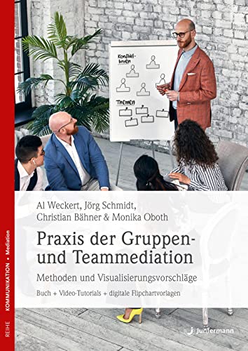 Praxis der Gruppen- und Teammediation: Methoden und Visualisierungsvorschläge Buch + Video-Tutorials + digitale Flipchartvorlagen von Junfermann