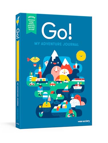 Go! (Blue): A Kids' Interactive Travel Diary and Journal (Wee Society) von Clarkson Potter