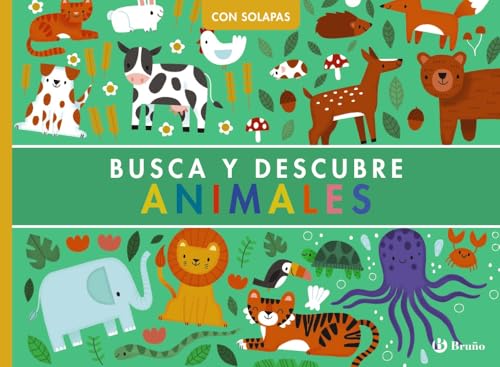 Busca y descubre. Animales (Castellano - A PARTIR DE 0 AÑOS - MANIPULATIVOS (LIBROS PARA TOCAR Y JUGAR), POP-UPS - Otros libros) von Editorial Bruño