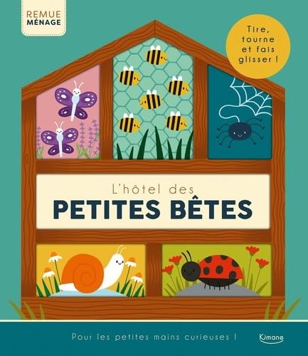 Remue-ménage - L'Hôtel des petites bêtes - Tire, tourne et fais glisser ! Remue-ménage - L'Hôtel des petites bêtes - Tire, tourne et fais glisser ! von KIMANE