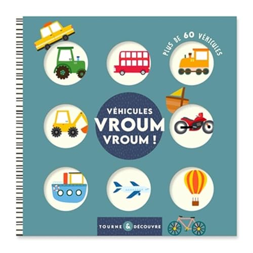 Véhicules vroum vroum: Plus de 60 véhicules von 1 2 3 SOLEIL