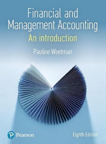 Financial and Management Accounting: An Introduction von Pearson Education Limited