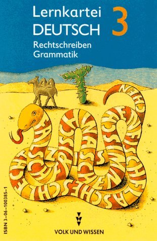 Lernkartei Deutsch: 3. Schuljahr - Kartensammlung Lernkartei Deutsch: 3. Schuljahr - Kartensammlung von Cornelsen: VWV