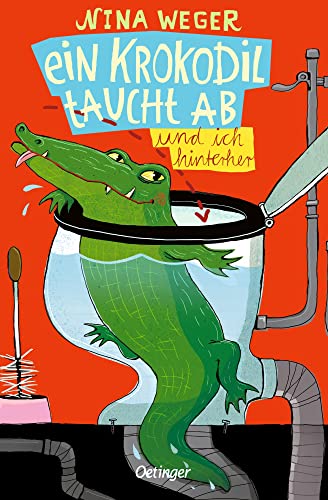 Ein Krokodil taucht ab und ich hinterher: Spannendes Kinderbuch-Abenteuer ab 10 Jahren über Freundschaft, Familie und das Überwinden von Herausforderungen