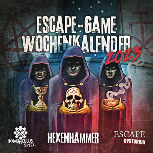 Escape-Game-Wochenkalender 2023: Hexenhammer: Der Tischkalender mit spannenden Rätseln für jede Woche im Jahr Escape-Game-Wochenkalender 2023: Hexenhammer: Der Tischkalender mit spannenden Rätseln für jede Woche im Jahr von homunculus verlag