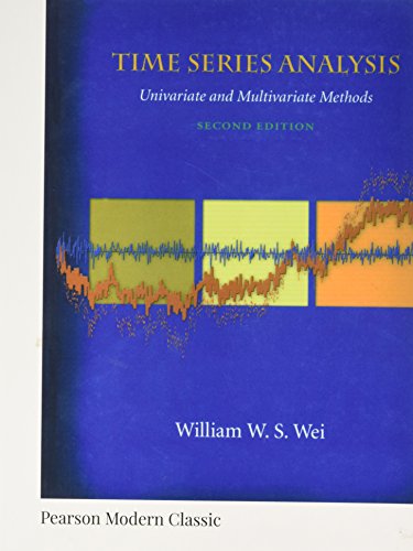 Time Series Analysis: Univariate and Multivariate Methods (Pearson Modern Classics) von Pearson