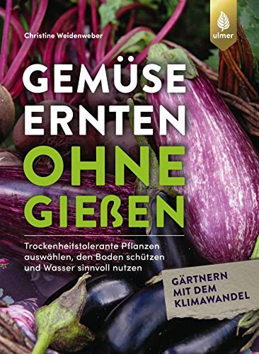 Gemüse ernten ohne gießen: Trockenheitstolerante Pflanzen auswählen, den Boden schützen und Wasser sinnvoll nutzen. Gärtnern mit dem Klimawandel von Verlag Eugen Ulmer