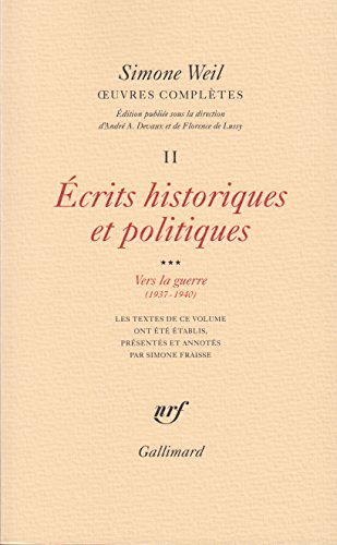 Œuvres complètes: Écrits historiques et politiques 3 (2) von GALLIMARD