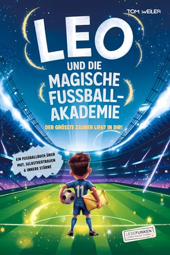 Leo und die magische Fußball-Akademie: Der größte Zauber liegt in dir!: Ein Fußballbuch über Mut, Selbstvertrauen und innere Stärke I Roman für Jungen ... (Lesefunken - Lesen macht stark!) von Elf & Acht Verlag