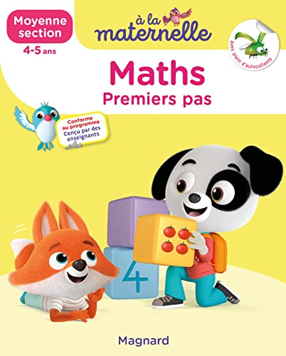 Maths Moyenne section 4-5 ans - A la maternelle: Les premiers apprentissages de la maternelle von MAGNARD