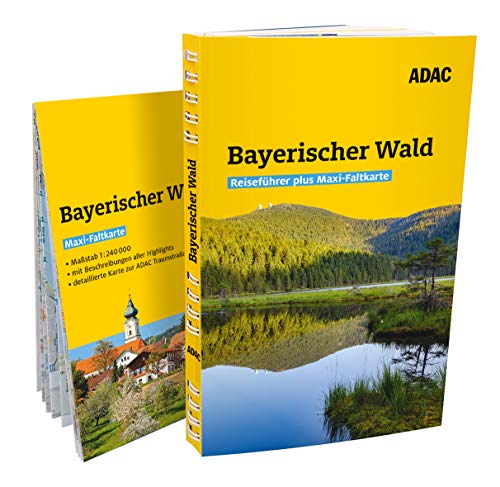 ADAC Reiseführer plus Bayerischer Wald: Mit Maxi-Faltkarte und praktischer Spiralbindung