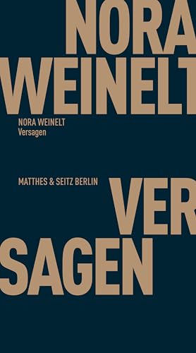 Versagen (Fröhliche Wissenschaft) von Matthes & Seitz Berlin