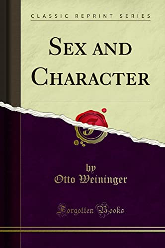 Sex Character (Classic Reprint) von Forgotten Books