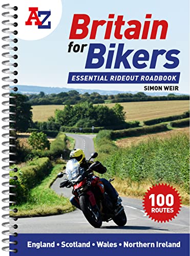 A -Z Britain for Bikers: 100 scenic routes around the UK von Geographers’ A-Z Map Co Ltd