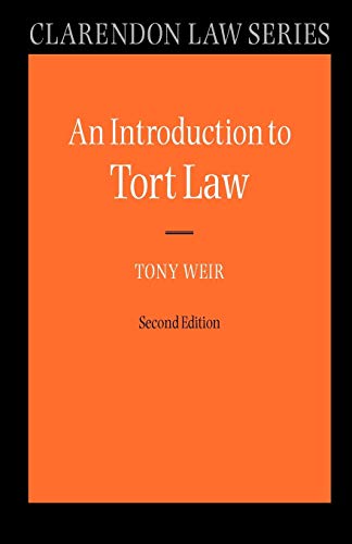 An Introduction to Tort Law (Clarendon Law Series)