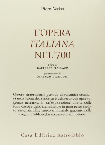 L'opera italiana nel '700 (Adagio)