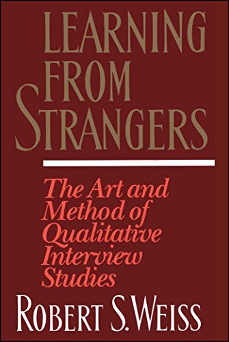 Learning From Strangers: The Art and Method of Qualitative Interview Studies von Free Press