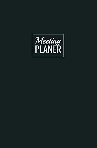 Meeting Planer: Mit Agenda, Zeit, Teilnehmer, To Do Liste, Kontakte Notizen etc.