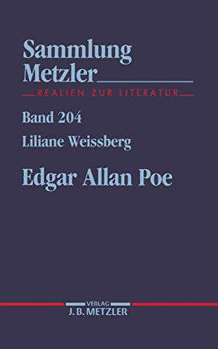 Edgar Allan Poe (Sammlung Metzler) von J.B. Metzler
