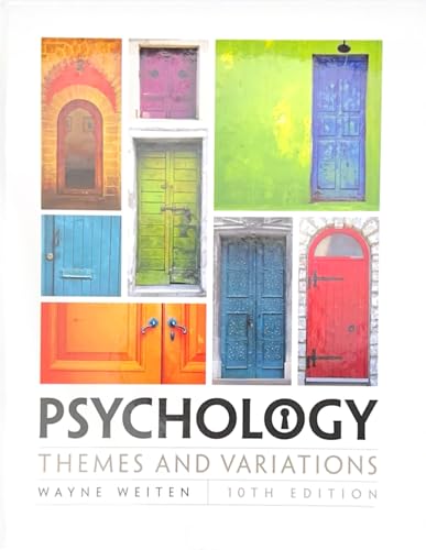 Psychology: Themes and Variations von Cengage Learning