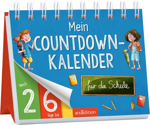 Mein Countdown-Kalender für die Schule: Aufstellkalender mit den wichtigsten Ereignissen im Schuljahr: Schulanfang, Ferien, Klassenfahrten, Geburtstage | für Kinder ab 5 Jahren Mein Countdown-Kalender für die Schule: Aufstellkalender mit den wichtigsten Ereignissen im Schuljahr: Schulanfang, Ferien, Klassenfahrten, Geburtstage | für Kinder ab 5 Jahren