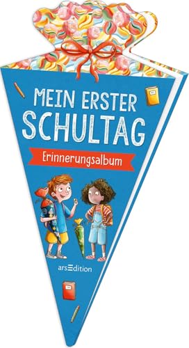 Mein erster Schultag – Erinnerungsalbum in Schultüten-Form: Eintragbuch für Kinder ab 5 Jahren | Geschenk Schulanfang, Einschulung Mein erster Schultag – Erinnerungsalbum in Schultüten-Form: Eintragbuch für Kinder ab 5 Jahren | Geschenk Schulanfang, Einschulung von arsEdition GmbH