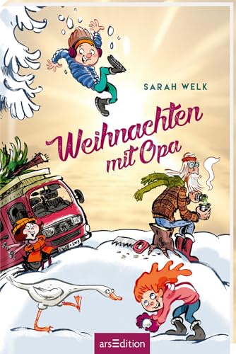 Weihnachten mit Opa (Spaß mit Opa 2): Kinderbuch für Jungen und Mädchen ab 9 Jahren | Lustige Weihnachtsgeschichte voller Herz und Humor von arsEdition