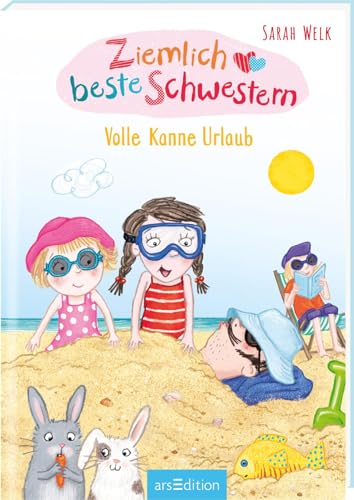 Ziemlich beste Schwestern – Volle Kanne Urlaub (Ziemlich beste Schwestern 4): Lustiges Kinderbuch mit vielen Bildern für freche Mädchen und Jungen ab 7 Jahren von arsEdition