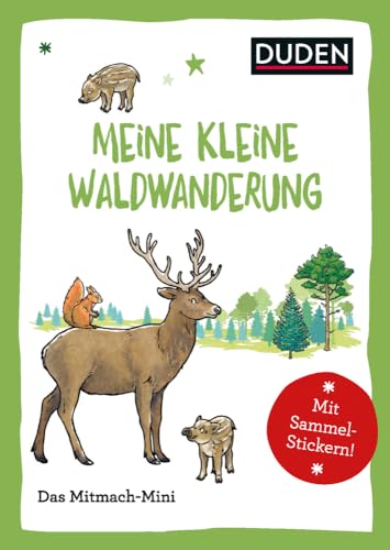 Duden Minis (Band 32) – Mein kleine Waldwanderung / VE3: Mit Sammel-Stickern!