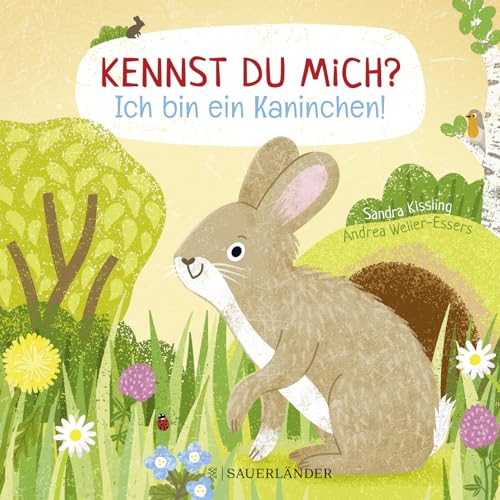 Kennst du mich? Ich bin ein Kaninchen!: Ein Sachbilderbuch für neugiere Kinder ab 2 Jahren | Niedliches Pappbilderbuch ab 2 Jahren │ Schönes Ostergeschenk für Kleinkinder