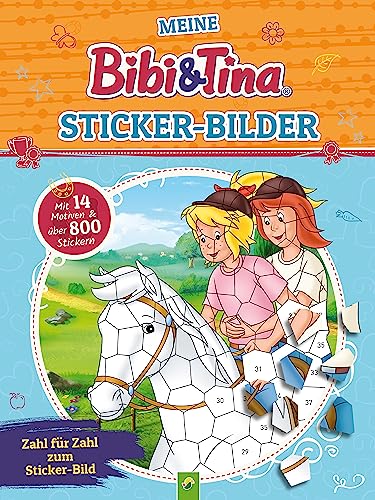 Meine Bibi & Tina Sticker-Bilder: Mit 14 Motiven und über 800 Stickern. Für Kinder ab 5 Jahren von Schwager & Steinlein Verlag GmbH
