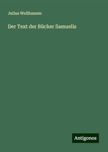 Der Text der Bücher Samuelis