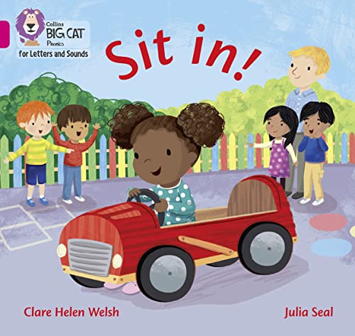 Sit in!: Band 01A/Pink A (Collins Big Cat Phonics for Letters and Sounds) von Collins