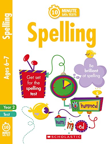 Quick test spelling activities for children ages 6-7 (Year 2). Perfect for Home Learning. (10 Minute SATs Tests)