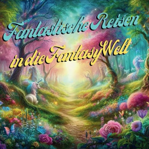 Fantastische Reisen in die Fantasy Welt: Erstaunliches Bilderbuch voller Fabelwesen und mystischen Orten von Independently published