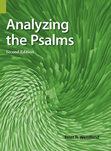 Analyzing the Psalms, 2nd Edition von SIL International, Global Publishing