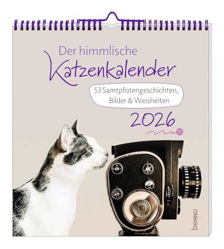 Der himmlische Katzenkalender 2026: 53 Samtpfotengeschichten, Bilder & Weisheiten Der himmlische Katzenkalender 2026: 53 Samtpfotengeschichten, Bilder & Weisheiten von St. Benno