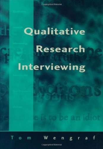 Qualitative Research Interviewing: Biographic Narrative and Semi-Structured Methods von Sage Publications