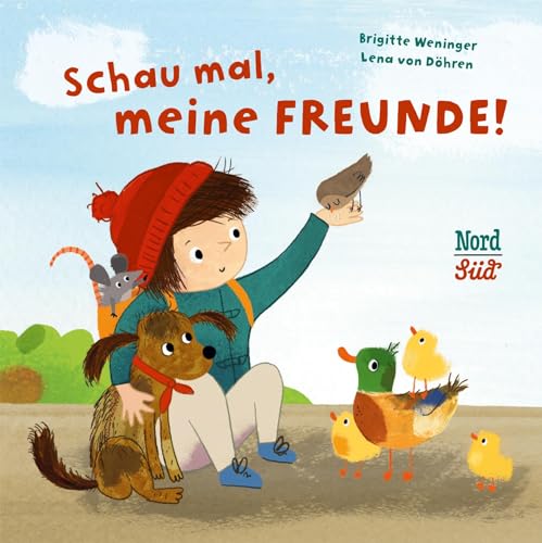 Schau mal, meine Freunde!: Aufklappbuch