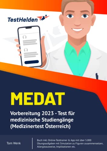 MedAT Vorbereitung 2023 - Test für medizinische Studiengänge (Medizinertest Österreich) I Buch inkl. Online-Testtrainer & App mit über 5.000 ... Allergieausweise, Implikationen etc.