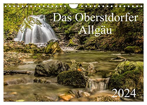 Das Oberstdorfer Allgäu (Wandkalender 2024 DIN A4 quer), CALVENDO Monatskalender von CALVENDO