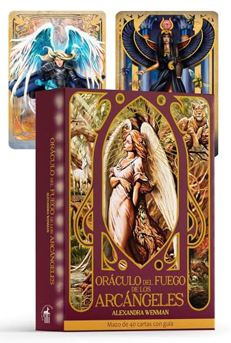Oráculo del fuego de los arcángeles: Mazo de 40 cartas con guía von ITI en Espanol