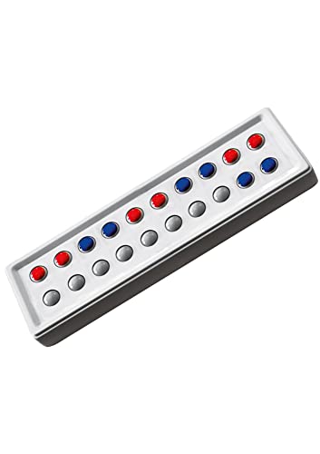 Abaco 20 tricolor: rot-blau (Abaco tricolor: Dreifarbig und innovativ: Die Zähl- und Rechenrahmen mit dem genialen Dreh!) von SCHUBI Lernmedien