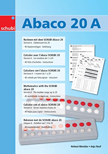 Rechnen mit dem SCHUBI Abaco 20 (Modell A): Der Zähl- und Rechenrahmen bis 20 mit dem genialen Dreh! (SCHUBI Abaco 20: Der Zähl- und Rechenrahmen bis 20 mit dem genialen Dreh!)