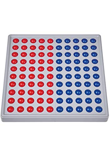 SCHUBI Abaco 100: Modell B 5/5 Kugeln (rot/blau) (SCHUBI Abaco 100: Der Zähl- und Rechenrahmen für den Zahlenraum bis 100 mit dem genialen Dreh!) von SCHUBI Lernmedien